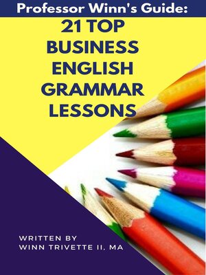 cover image of 21 Top Business English Grammar Lessons